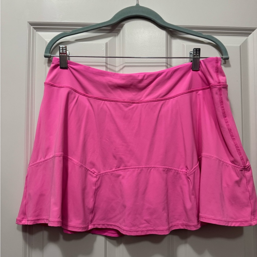 Lilly Pulitzer Luxletic UPF 50+ Pink Tennis/Golf Skort Size Large